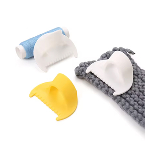 Herramienta de Costura Overlock, Calibrador Portátil de Plástico para Costuras Rectas/Curvas en Telas - Product Image 1