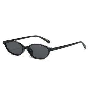 Lunettes de soleil de luxe pour femme, monture ovale intégrale de haute qualité, protection UV400, verres transparents légers, couleurs acidulées - Product Image 1
