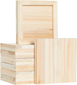 Handmade Classical <b>Square</b> Photo Stand for Wall Tabletop Decoration Wall Hanging Table Top Standing - Product Image 2