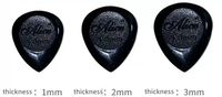 Penarik Gitar Alice Transparan PC Tahan Lama Lapisan Matte Ketebalan 1.0/2.0/3.0mm (100 Buah/Kotak)