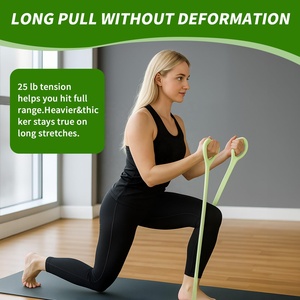Bandas de Resistencia Elásticas para Estiramiento de Brazos, Piernas y Parte Superior del Cuerpo - Barra de Ejercicio Portátil para Casa/Oficina y Equipo de Yoga y Pilates - Product Image 6