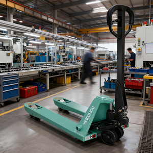 2.5 Ton <span class=keywords><strong>Manual</strong></span> Pallet Turck Compact En Opvouwbaar Handstapelaar Voor Magazijn En Detailhandel - Product Image 3