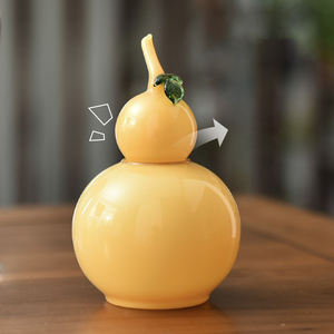 Boîte <span class=keywords><strong>à</strong></span> bonbons créative en forme de <span class=keywords><strong>gourde</strong></span> 56H en gros, avec couvercle, compartiment <span class=keywords><strong>à</strong></span> collation, pot de rangement coloré en forme de <span class=keywords><strong>gourde</strong></span> - Product Image 1