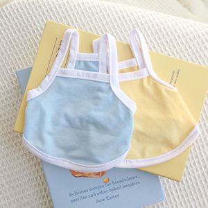 Chaleco para perro de color sólido, estilo macaron, con tirantes, para razas pequeñas como Teddy, Bichón, Pomerania, ropa de verano. - Product Image 1