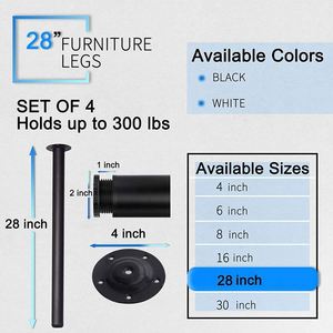 Wholesale Cast Iron & Metal <b>Adjustable</b> <b>Table</b> <b>Legs</b> for Hospital & Outdoor Use Heavy Duty DIY Detachable Clamp - Product Image 5