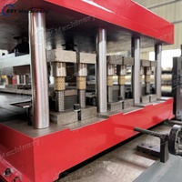 Máquina para Fabricar Correas de Acero (CU) con Unidad de Punzonado y Precorte para Proyectos de Construcción de Estructuras Metálicas de Almacenes