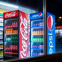 Réfrigérateur commercial vertical en acier inoxydable avec porte vitrée pour boissons, avec refroidissement par compresseur