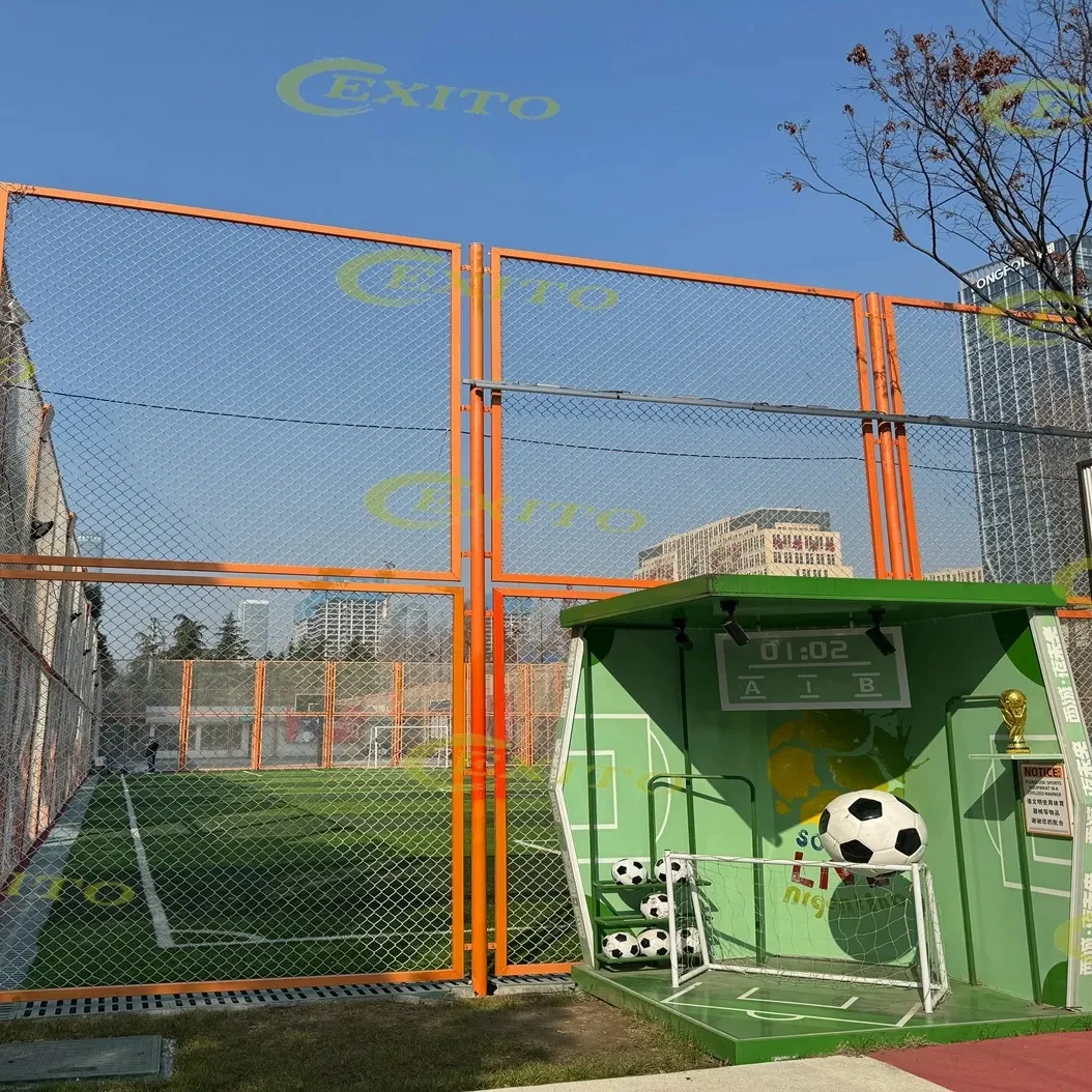 Campo da Tennis esterno 2024 più venduto campo da calcio 5 persone campo da calcio con prezzo di fabbrica