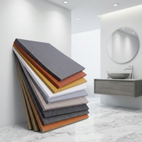 Moderne vezelcement verticale voegplaat lichtgewicht geperforeerd waterbestendig brandwerend bekleding keuken buiten/binnen