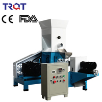 Voll automatische kleine Fischfutter-Extruder-Ofen-Maschinen-Linie neue Edelstahl-Metall wettbewerbs fähige Pellet isierer Preis 150 kg/std