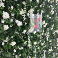 Mur de fleurs artificielles 3D de luxe SPR, enroulable, pour décoration intérieure, mariages, fêtes et remises de diplômes, écologique, rose poudré
