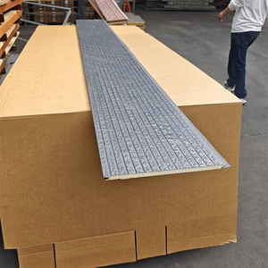 Panel Sándwich Aislante Acústico de PU, Materiales de Construcción para Techos, Paneles de <span class=keywords><strong>Madera</strong></span> para Paredes, Revestimiento Metálico de Concreto, Panel Sándwich - Product Image 5