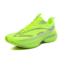 Chaussures de course unisexes respirantes en gros avec empeigne fine, semelle intermédiaire MD, support TPU et semelle extérieure en caoutchouc RB pour la course en ville