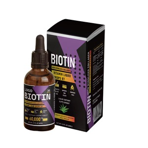 Hot-selling <strong>Biotin</strong> &amp; Collagen <strong>Liquid</strong> Drops for Hair Growth Supports Strong Nails Glowing Skin Healthy - Product Image 1