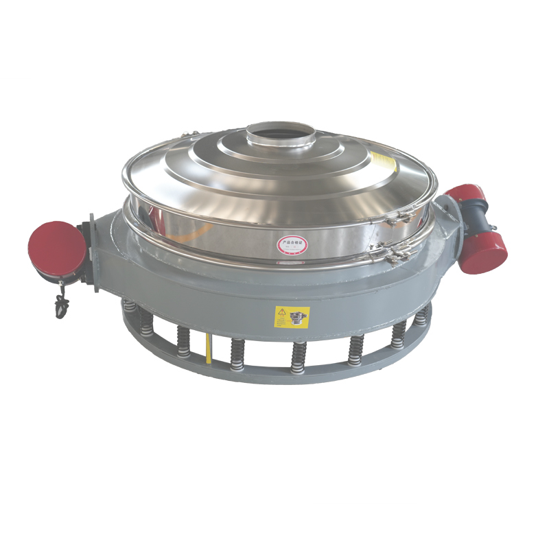Direct Discharge Vibrating Sieve Centre Discharge Separator Vibration Screen Straight Flow Filter Removing Impurity Machine