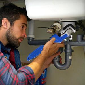 Clé pour tuyau de jardin en alliage d'aluminium de 14 pouces avec clé hexagonale Outil de <span class=keywords><strong>plombier</strong></span> à petit couple Clé de plomberie pour plombiers - Product Image 3