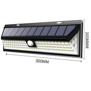 Luci Solari da Esterno IP65 90LED, Lampada da Parete Solare con Sensore di Movimento PIR, Lampada Solare Impermeabile per Decorazione del Giardino - Product Image 1