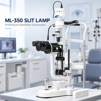 Prezzo di Fabbrica Attrezzatura Oftalmica Microscopio Lampada a Fessura Digitale LED Ottica con Ingrandimento 5 Stadi