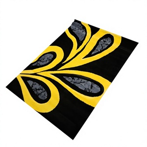 Alfombra Turca Moderna Adiva Gaziantep, Tejida a Máquina, Resistente a las Manchas, de Pelo Alto, con Respaldo de Polipropileno y Yute, para el Hogar - Product Image 1