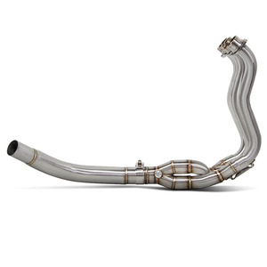 Kit Tubi di Scarico GSXR750 in Acciaio Inox, Collettore Moto con Interfaccia Opzionale per Suzuki Racing GSXR600 GSXR 600 <span class=keywords><strong>750</strong></span> - Product Image 5