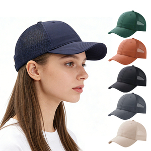 Cappelli Trucker Sportivi Impermeabili in Poliestere con Logo Personalizzato, 6 Pannelli in Rete, Ricamo 3D, Unisex, Alta Qualità - Product Image 2