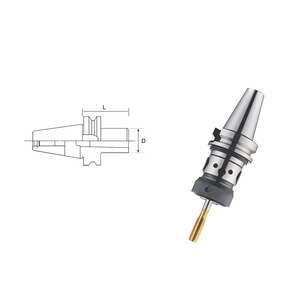 MECHWARE TC Mandrin à tarauder multifonction monobloc, conique Morse externe et type BT, couple élevé, changement rapide - Product Image 4