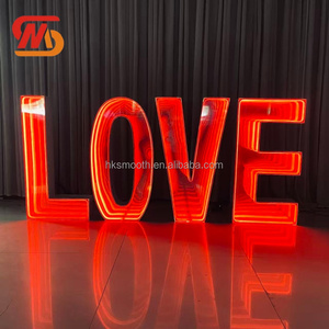 SMOOTH Wholesale Custom Neon Love <b>Letters</b> LED <b>Letter</b> Number <b>Lights</b> Durable Event Lamps - Product Image 2