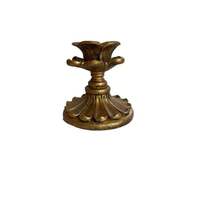 Porte-bougie simple en fer de style européen vintage, romantique et professionnel, pour la décoration de table de mariage, d'hôtel ou de dîner à la maison