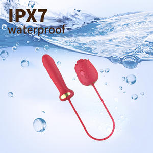 オデコ 大人用吸引式セックストイ 3 in 1 ローズバイブレーター ラブエッグ クリトリス刺激器 クリトリス吸引バイブレーター 女性用マスターベーター - Product Image 5