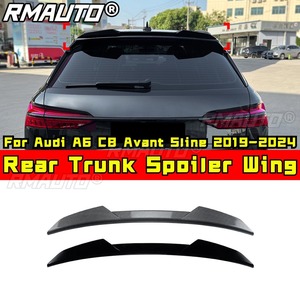 สปอยเลอร์หลังรถยนต์ ปีกหลัง ดิฟฟิวเซอร์กันชนหลัง ชุดแต่งสำหรับ Audi A6 C8 Avant Sline 2019-2024 อุปกรณ์ตกแต่งรถยนต์ - Product Image 1
