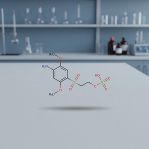 2-((4-Amino-25-Dimethoxyphenyl) Sulfonyl) Éthylhydrogensulfate, intermédiaires de colorants, pureté 85 %, pour la recherche et l'utilisation en laboratoire - Product Image 3