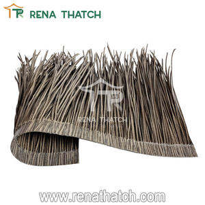 Matériaux recyclables de toit de chaume en <span class=keywords><strong>gazon</strong></span> tuiles de toit de chaume synthétique paille artificielle pour chalets - Product Image 2