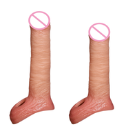 Manchon d'extension de pénis électrique en silicone souple avec 9 modes de vibration, manchon vibrant portable pour hommes, jouet sexuel pour couples adultes