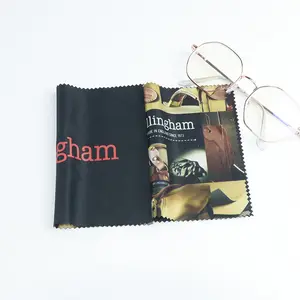 Custom Logo Glasses Cleaner Microfiber Glasses Cleaning For Lens Phone Screen Cleaning cloth