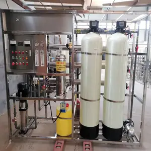 Filtro 500ltrs por hora 500LPH Sistema de membrana de nanofiltración Maquinaria de tratamiento de agua para máquina de filtración de extractos de plantas