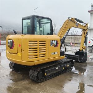 <span class=keywords><strong>Mini</strong></span>-excavatrice d'occasion de qualité CAT305.5E2, 5,5 tonnes, sur chenilles, avec pompe Rexroth, moteur et godet de terrassement pour travaux agricoles - Product Image 5