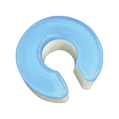 Yuanheng Gel pasien Positioner terbuka kepala sepatu kuda dukungan dengan bantalan Gel 20x7x5cm pereda nyeri & penghilang stres - Product Image 2