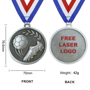 เหรียญกีฬาราคาส่งถูก เหรียญกีฬาฟุตบอล - Product Image 4
