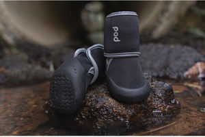 Mignon classique Style <span class=keywords><strong>chien</strong></span> chaussures chaussettes solide motif anti-dérapant patte Protection coussinets imperméable - Product Image 6