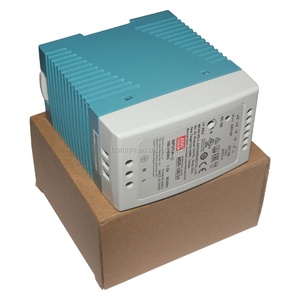 แหล่งจ่ายไฟแบบสวิตชิ่ง Meanwell รุ่น MDR-100-24 สำหรับติดตั้งบนราง DIN แบบขาออกเดี่ยว แรงดัน 24V กำลังไฟ 75W 100W 120W สำหรับงานอุตสาหกรรม - Product Image 1