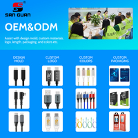 Câble Chargeur Accessoires Téléphone OEM/ODM Recharge Rapide USB Type C 3.0 pour Câble Chargeur Téléphone Original