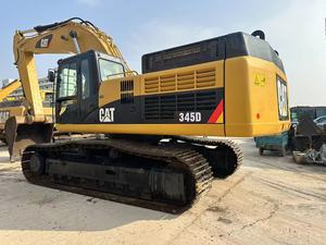 Excavadora de Construcción Usada CAT 345D de 45 Toneladas para Remoción de Carga Superior en Minas de Carbón a Cielo Abierto, con Rendimiento Duradero y Avanzado - Product Image 2