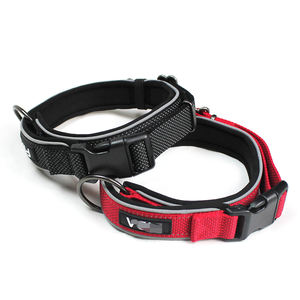 Fabrikant Op Maat Gepersonaliseerde Verstelbare Reflecterende Waterdichte Polyester Hondenhalsband Comfortabel Ademend Gewatteerd Duurzaam - Product Image 2