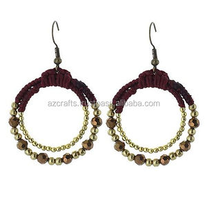 Encanto del corazón plateado pendientes de aro de oro de plata esterlina de joyería de las mujeres de regalo fiesta de moda pistola novia estilo OEM - Product Image 3