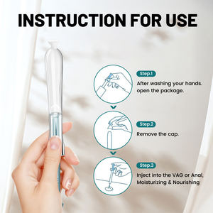 <span class=keywords><strong>Gel</strong></span> hidratante vaginal de etiqueta privada <span class=keywords><strong>para</strong></span> la salud de la vagina Aplicadores hidratantes <span class=keywords><strong>para</strong></span> el alivio de la <span class=keywords><strong>sequedad</strong></span> vaginal - Product Image 5