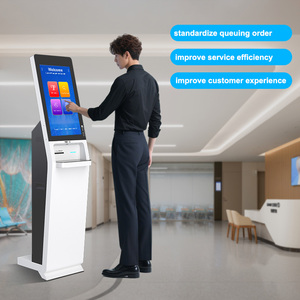 ตู้รอคิว23.6นิ้วตู้รอคิวตู้รอคิวระบบการจัดการคิวตู้จำหน่ายตั๋ว - Product Image 6