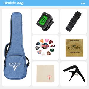 Kleine Gitaar Bullfighter U2c Top Solid Uke 23 Inch Hoogwaardig Nylon Snaren Kid Reizen Gitaar Concert Ukelele Met Accessoires - Product Image 6