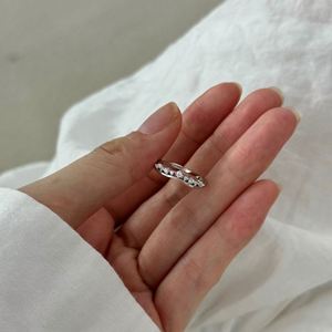 Dylam New Design Non Tarnish S925 <b>Silver</b> Rhodium 18K Gold Plated 5A Zirconia V-shape <b>Crown</b> Shape Jewelry Rings for Women - Product Image 5