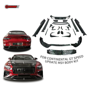 ชุดแต่งคาร์บอนไฟเบอร์สไตล์ MSY สำหรับ Bentley Continental GT รุ่นใหม่ล่าสุด ประกอบด้วย สเกิร์ตหน้า สเกิร์ตหลัง สเกิร์ตข้าง ฝาครอบกระจกมองข้าง สปอยเลอร์หลังคา - Product Image 6