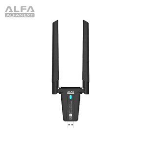 <span class=keywords><strong>ALFA</strong></span> 1300Mbps Tarjetas de red inalámbrica de doble banda AC1300 Antenas duales Adaptador USB inalámbrico de alta ganancia - Product Image 1